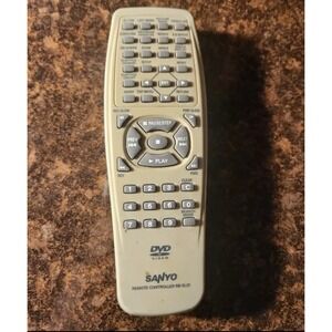 Sanyo Remote Control DVD‎ Player RB-SL22 DVD-SL33 Gray